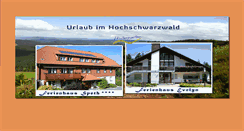 Desktop Screenshot of ferienhaus-speth.de